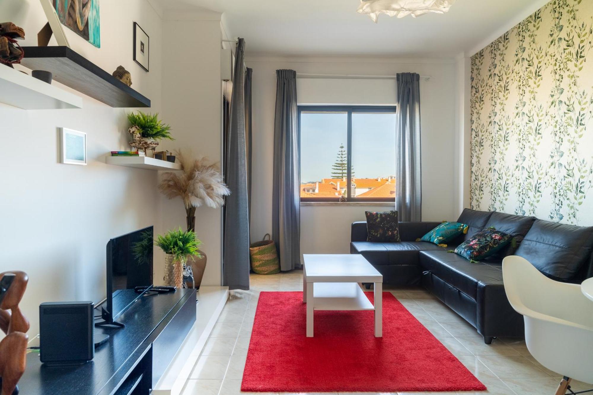 Sea View & Sundown, 150M From The Beach And Surf Spots Costa de Caparica Eksteriør billede